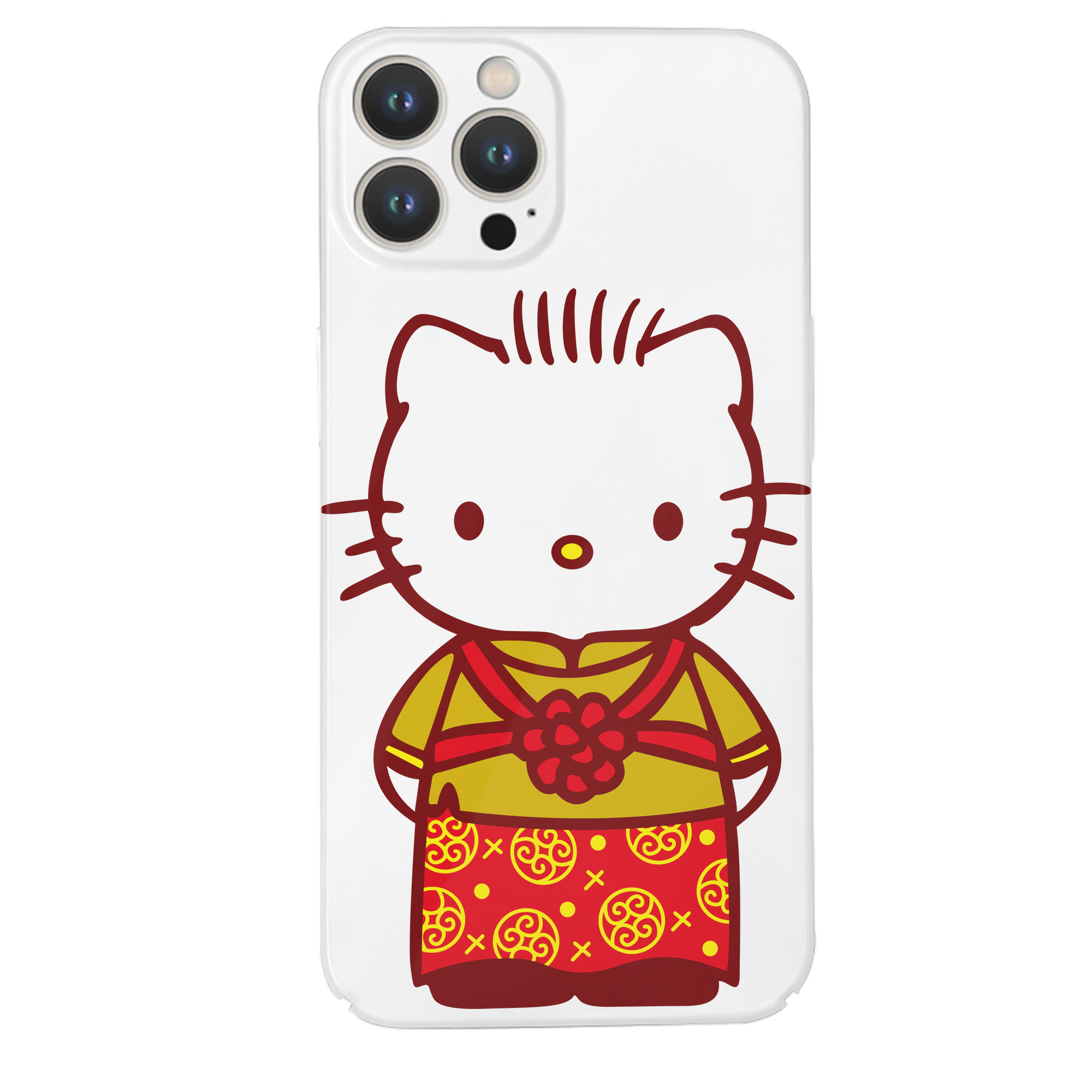 （画像用） Hello Kitty ハローキティ 【iPhone 14シリーズ対応】ハードケース